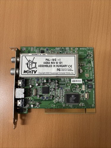 Hauppauge wintv pci tuner - pci,