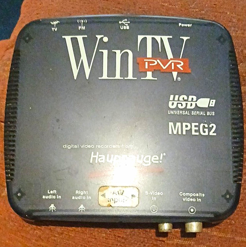 Hauppauge wintv pvr - pvr, externer
